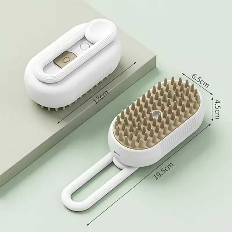 AuraBrush™: La Spazzola Spa 3-in-1 per il Tuo Gatto