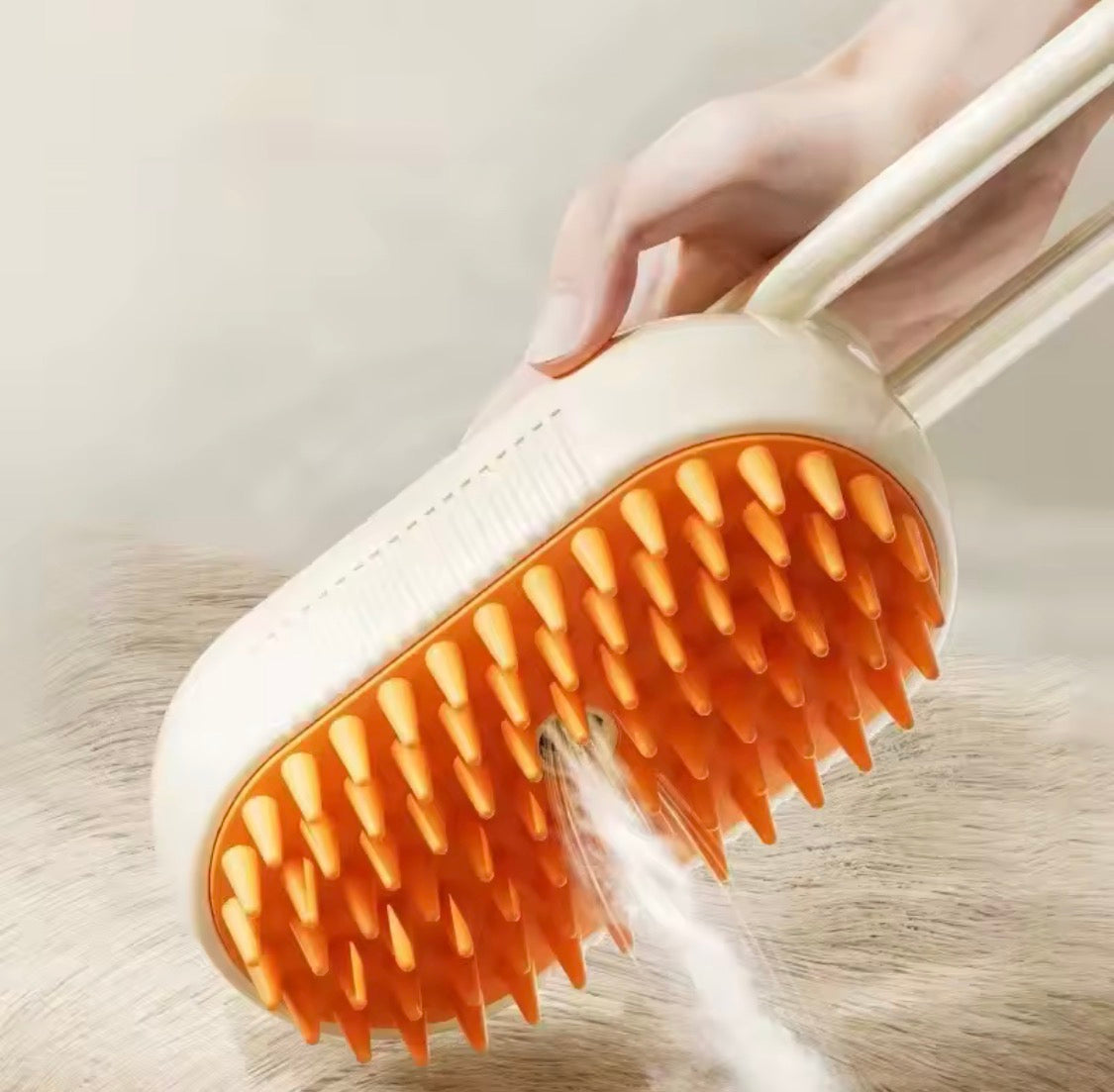 AuraBrush™: La Spazzola Spa 3-in-1 per il Tuo Gatto